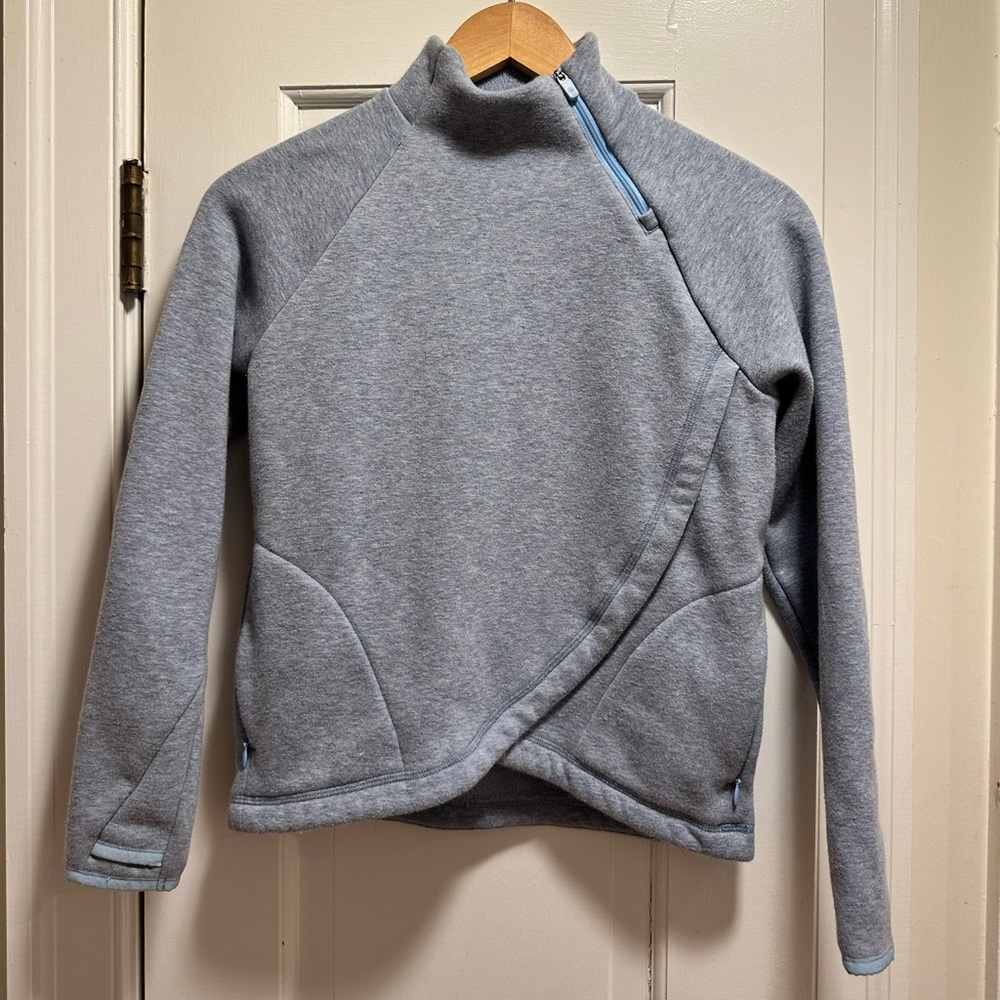 Athleta Girl Cozy Karma Wrap, Blue, Size 8-10